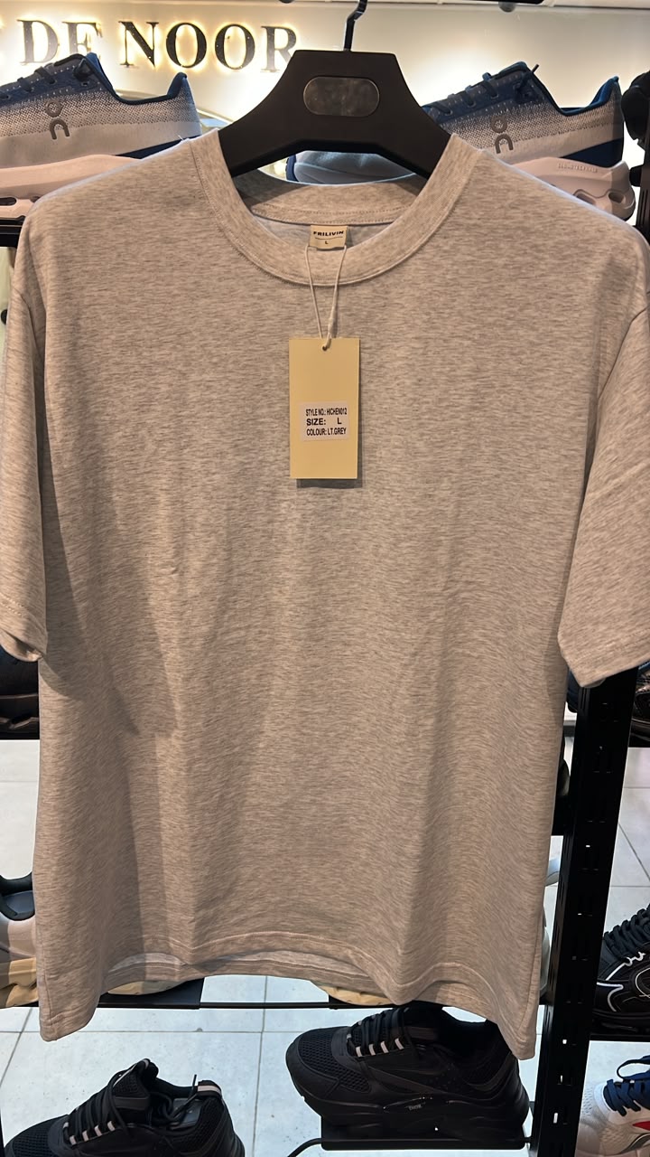 T-shirt frivilin oversize gris