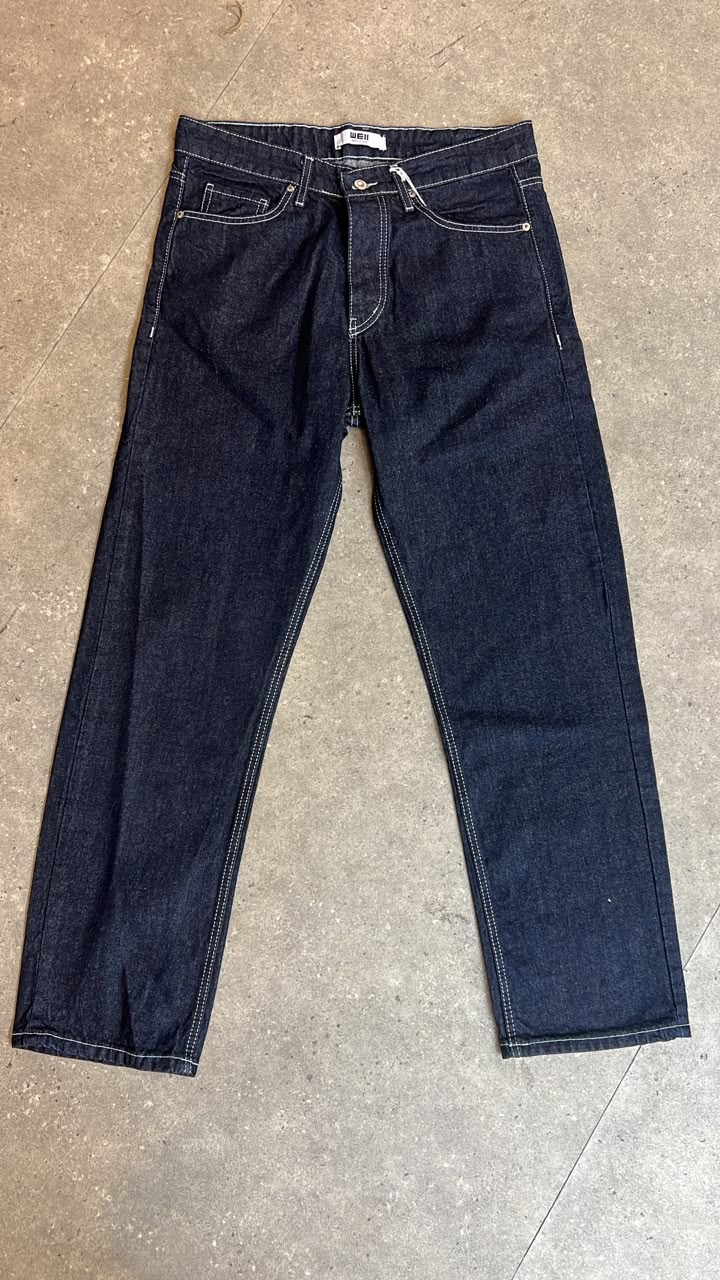 Baggy jean bleu foncé V2