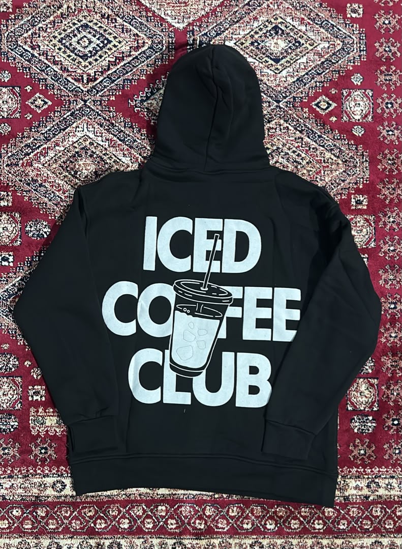 Hoodie jws iced coffe noir