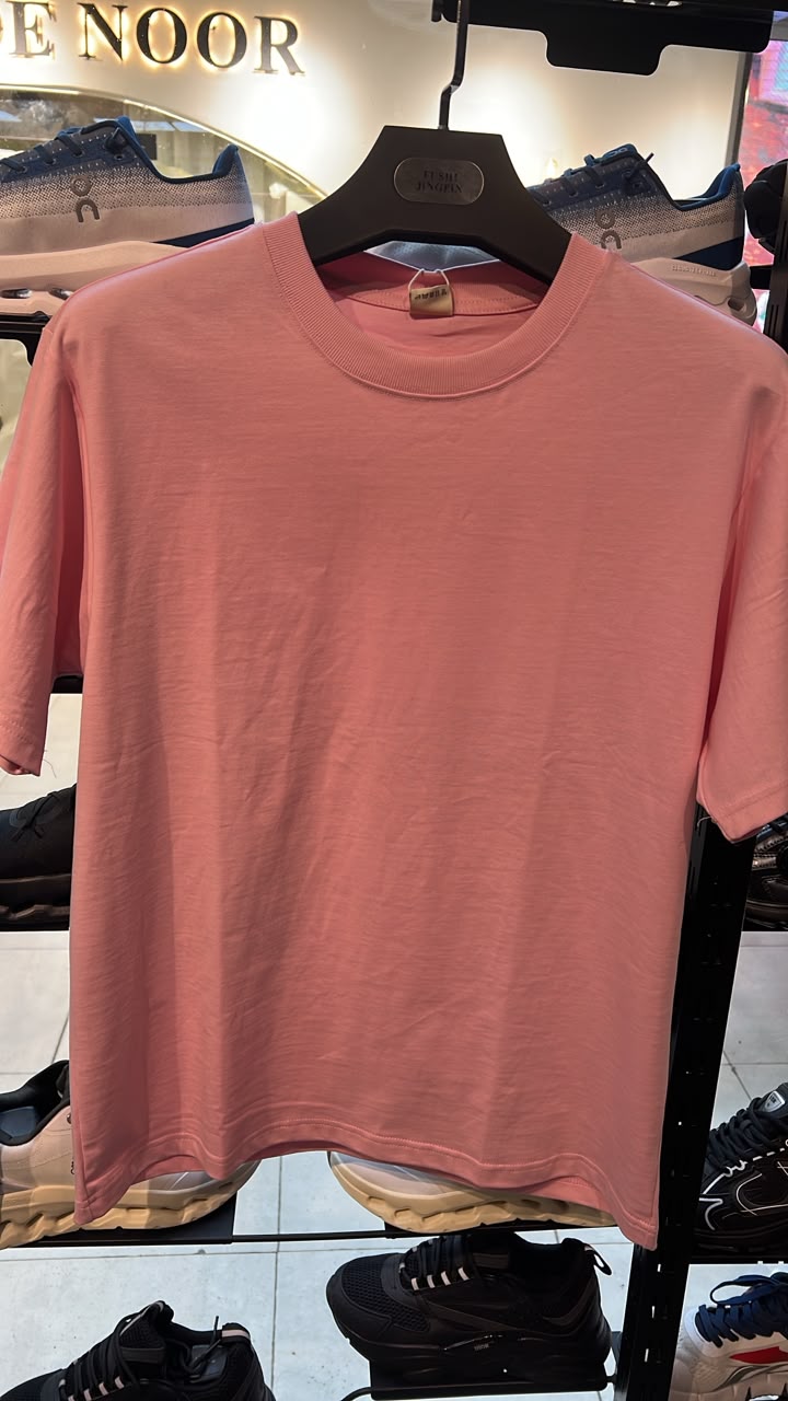 T-shirt frivilin oversize rose