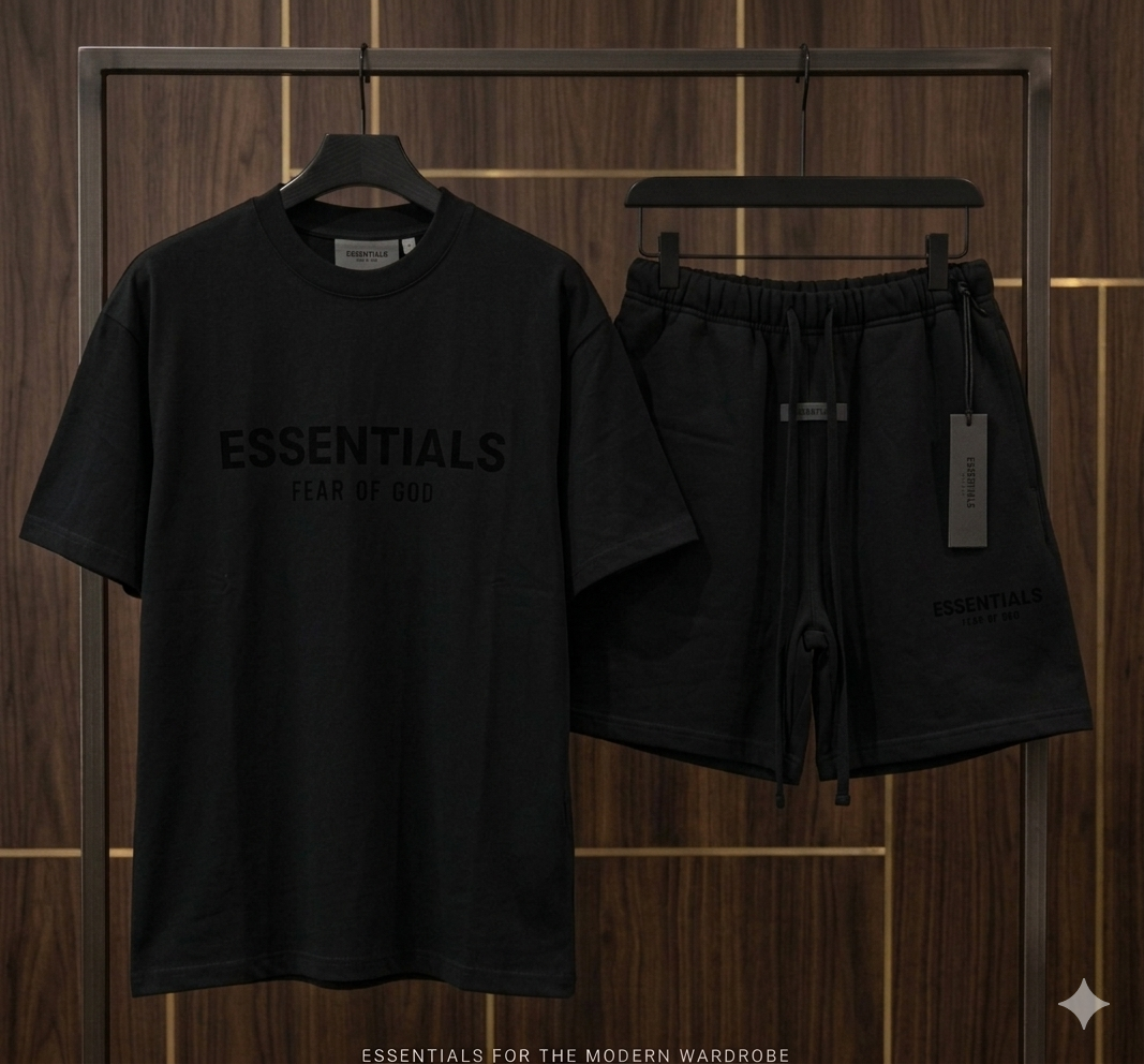 essentials logo noir
