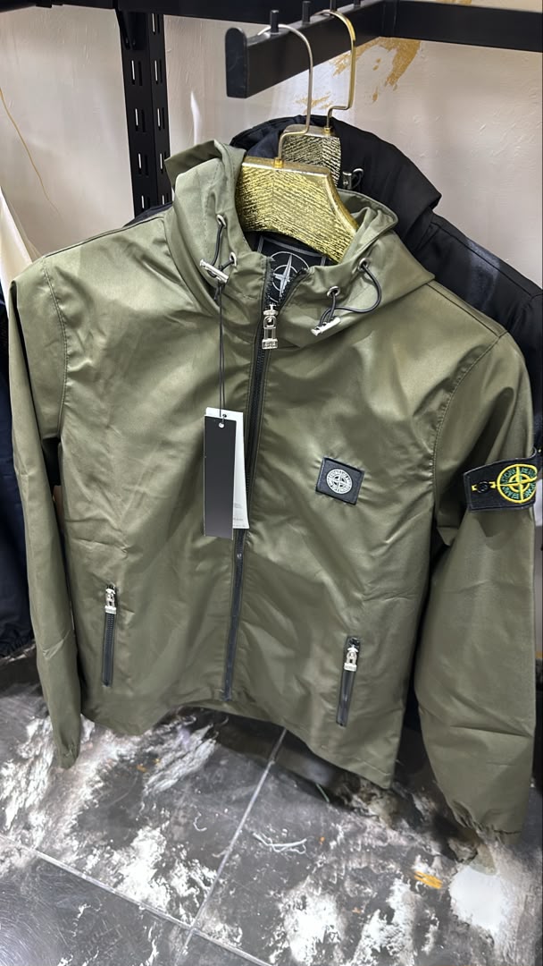 Vest stone island vert
