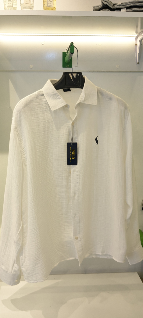 Polo chemise white