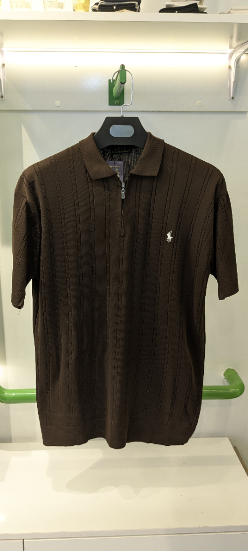 polo colle marron