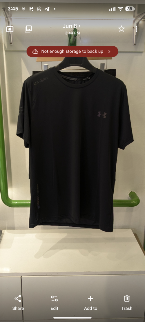 under armor black