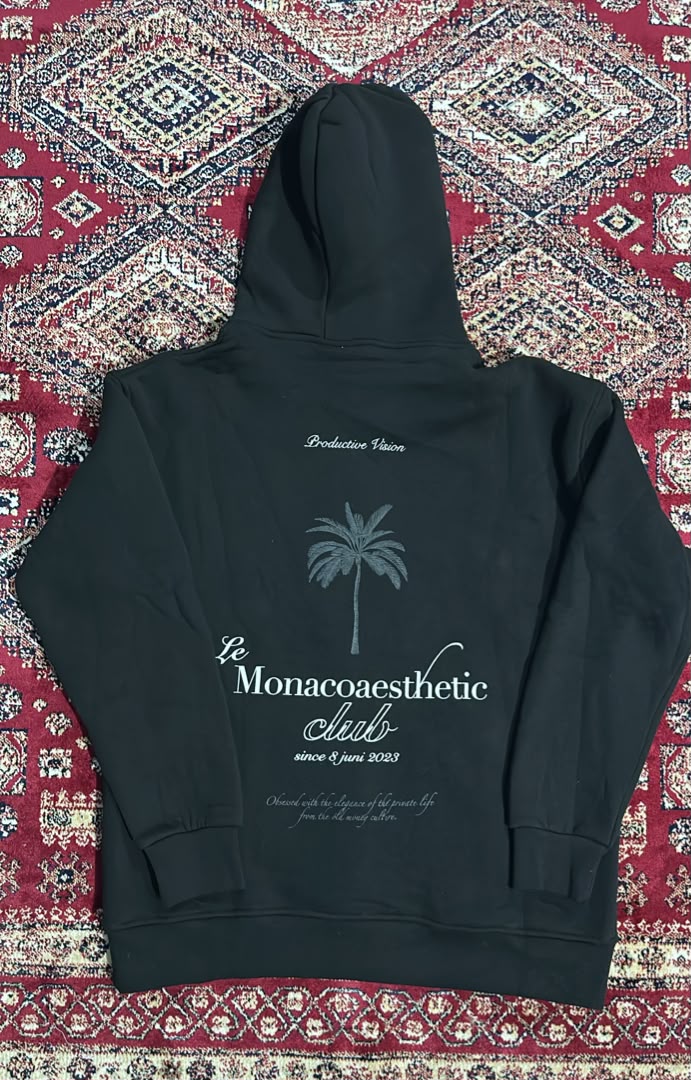Hoodie jws monaco noir