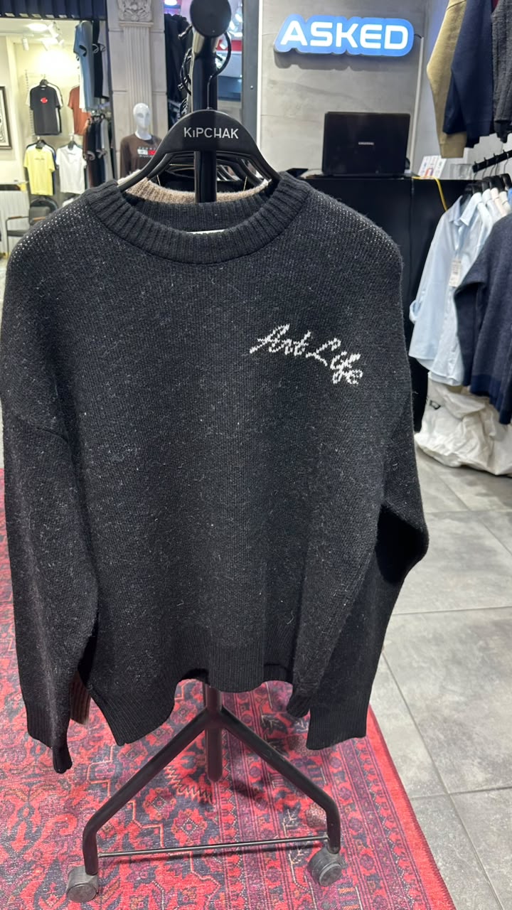 T-shirt art life noir