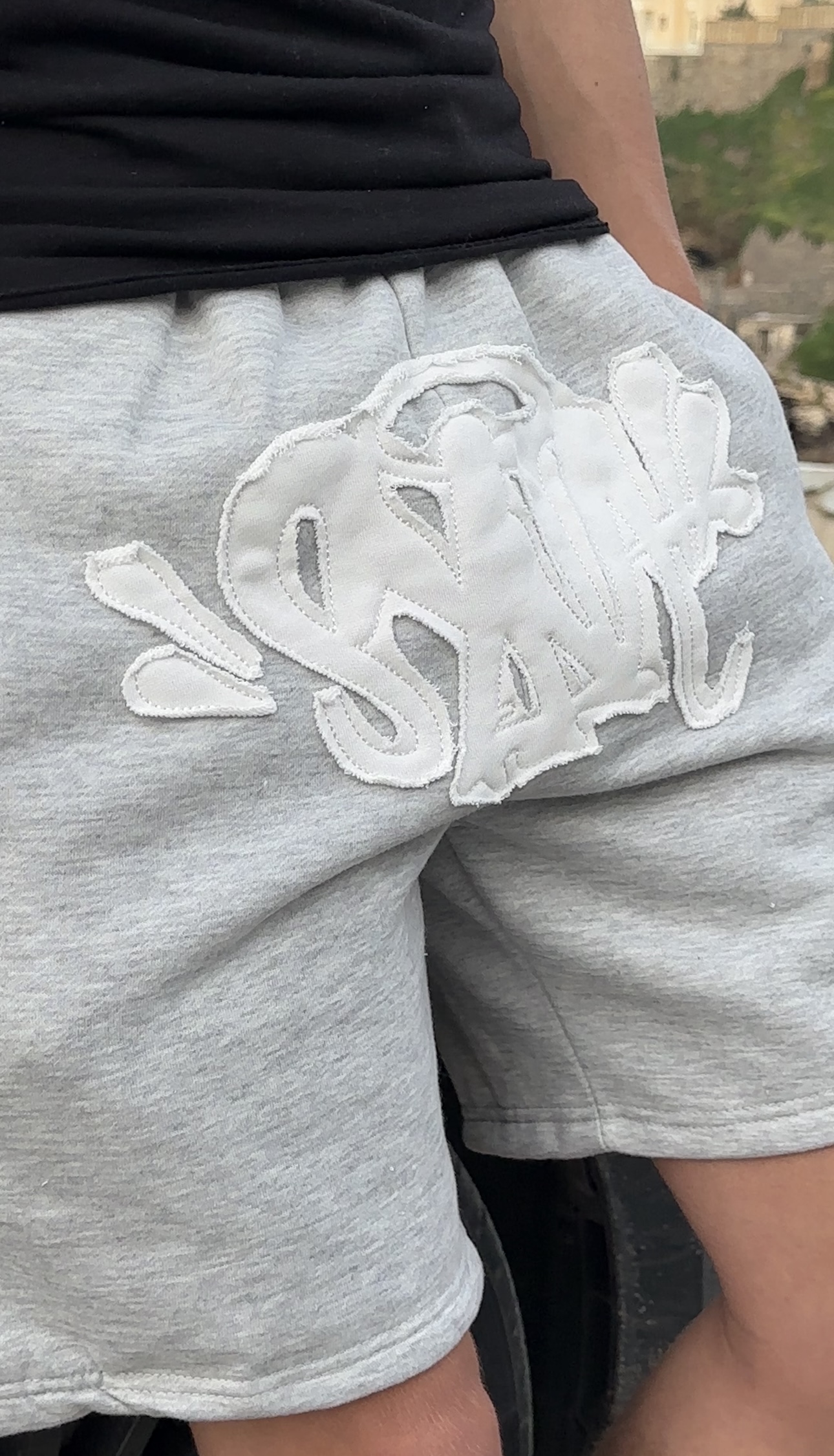 Short syna gris