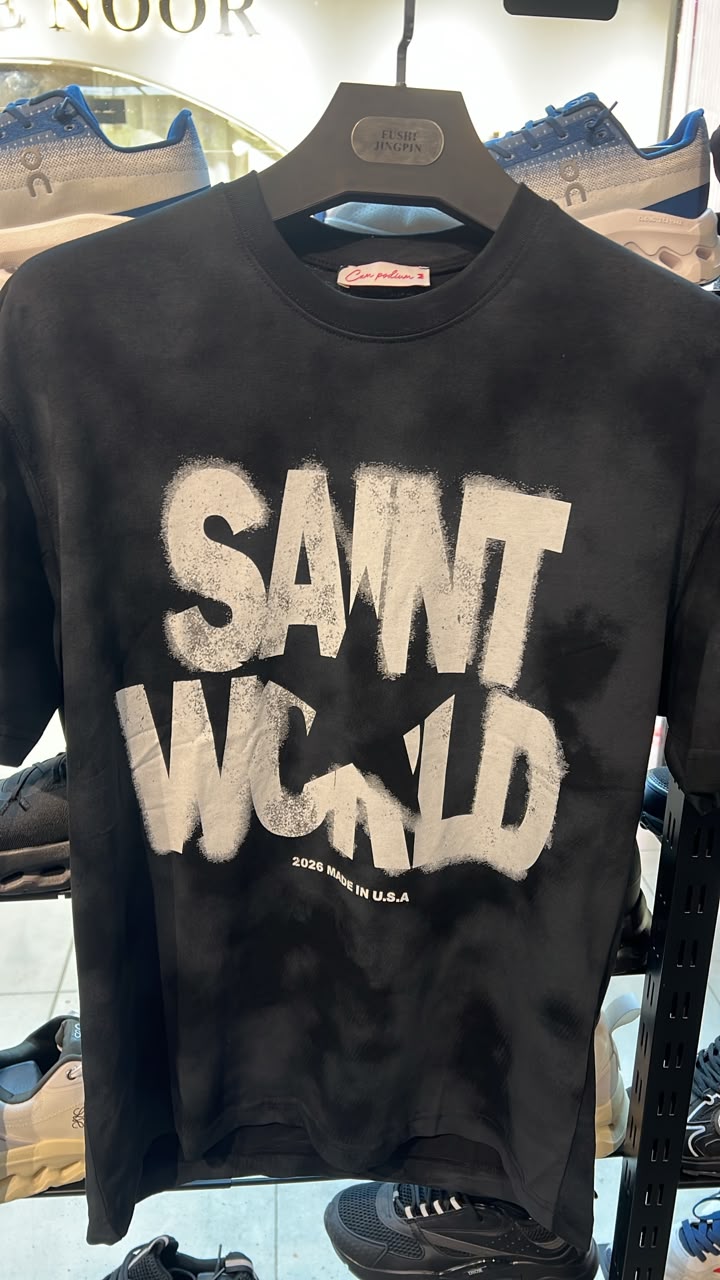 T-shirt sand world noir