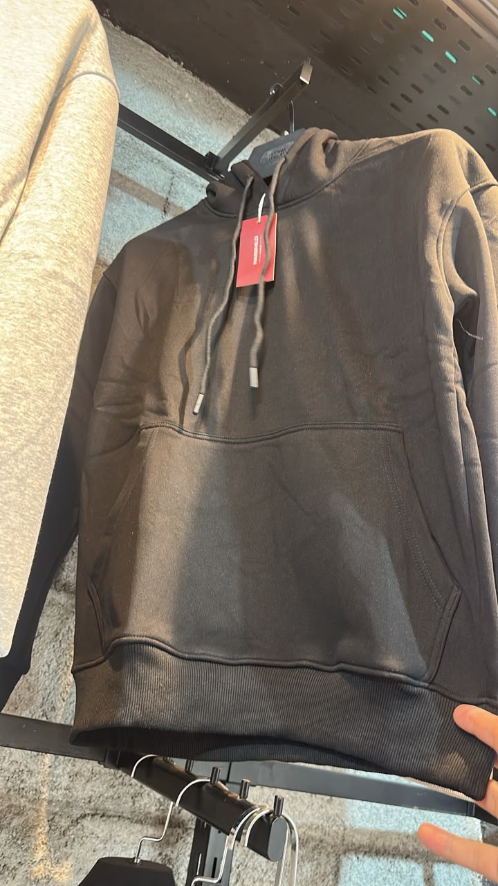 Hoodie massimilo noir