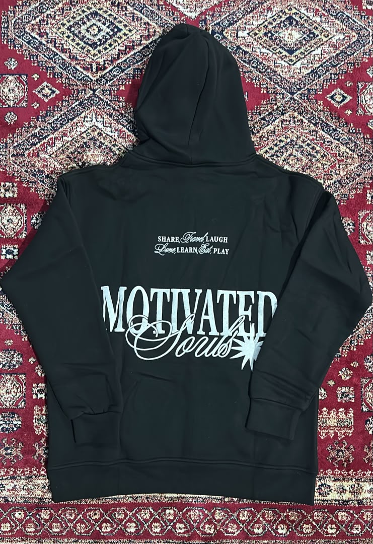 Hoodie jws motivated noir