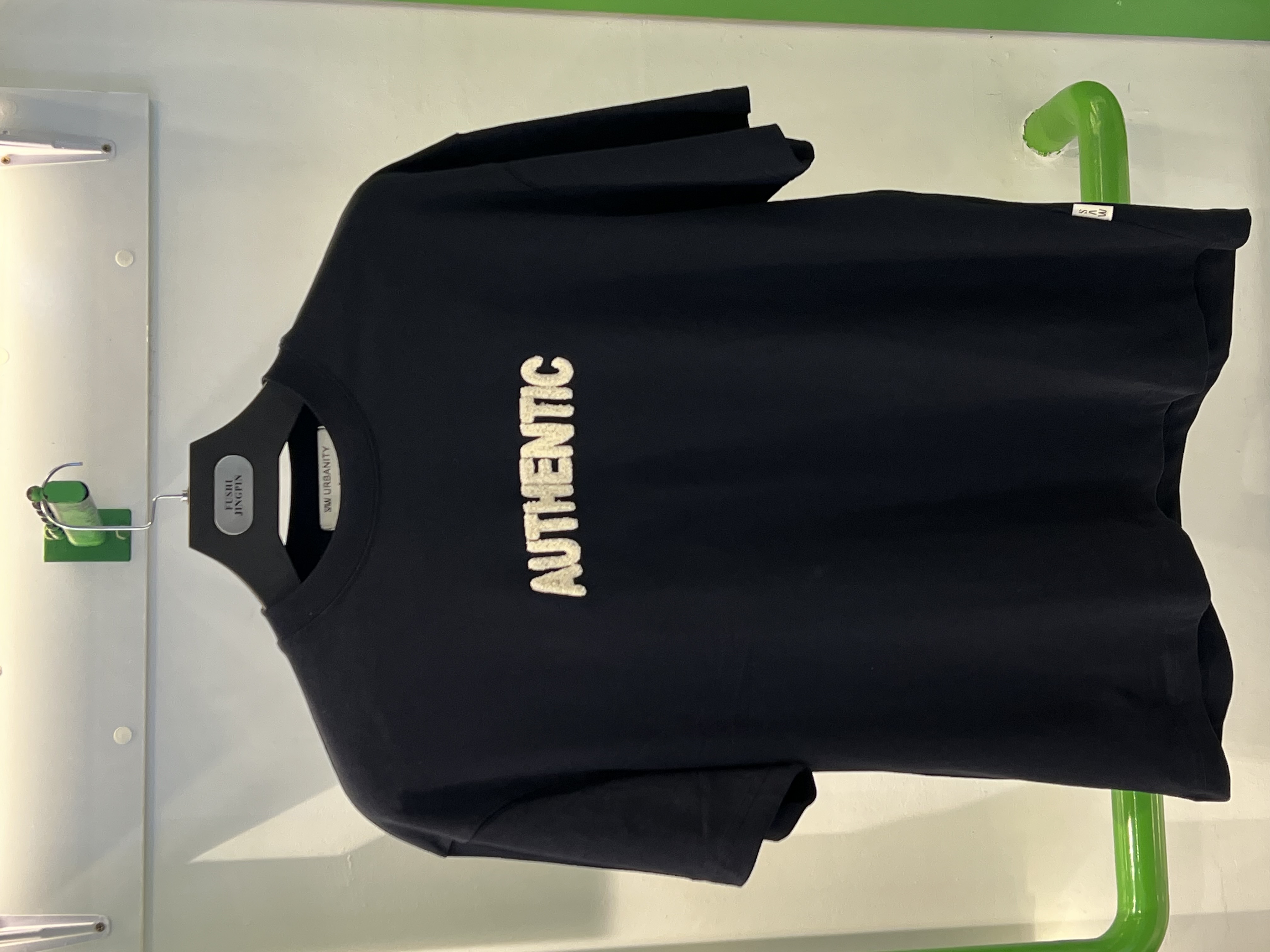 T-shirt authentique bleu